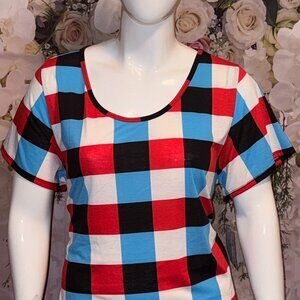 3XL- LuLaRoe Clasic Tee - White, Black, Aqua